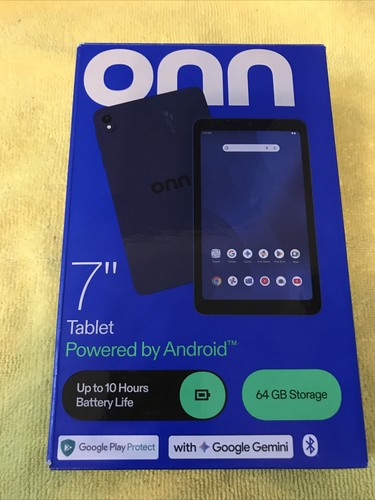 Onn core tablet 64 - 7", gb